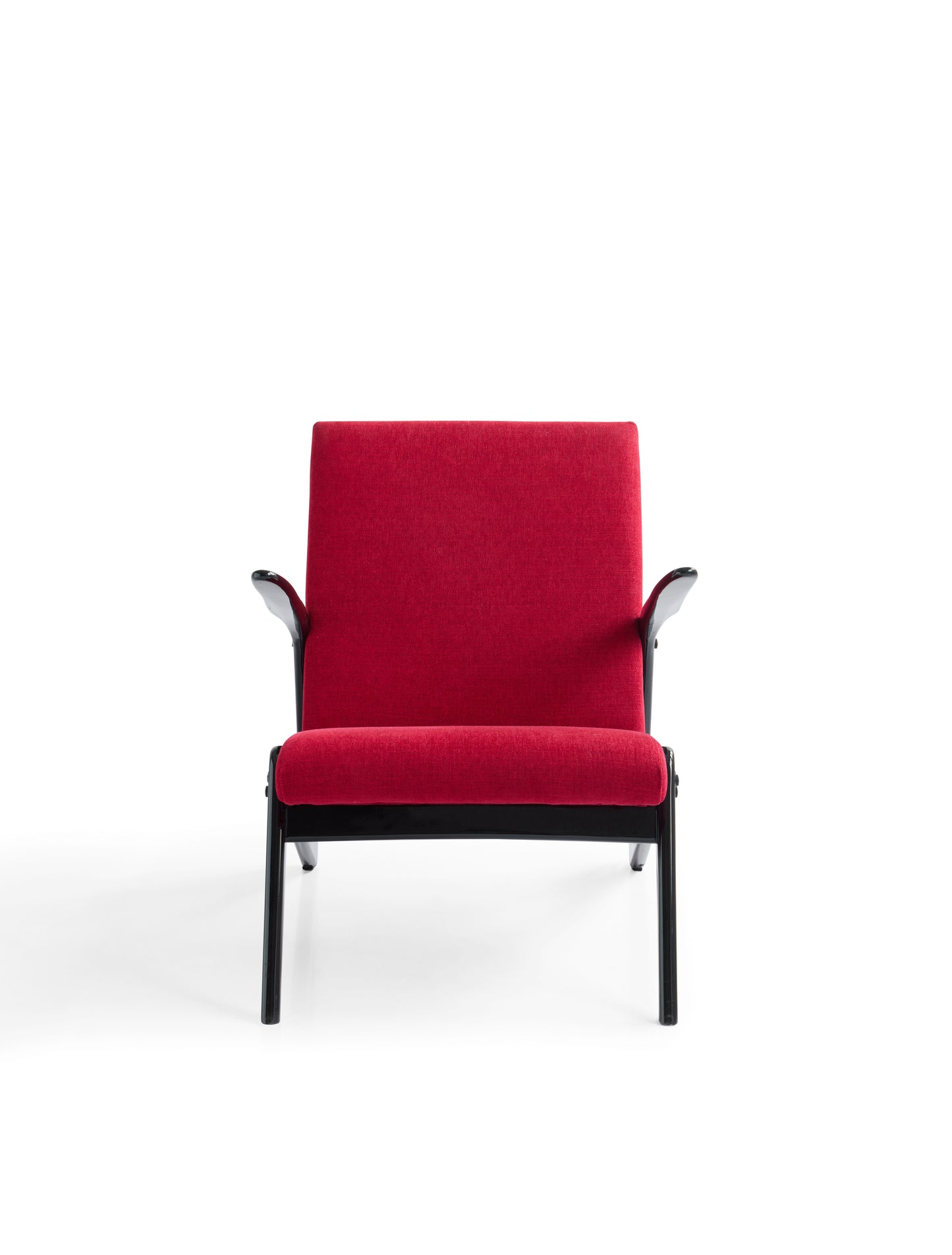 Elegant Modern Armchair with High-Density Sponge Cushioning