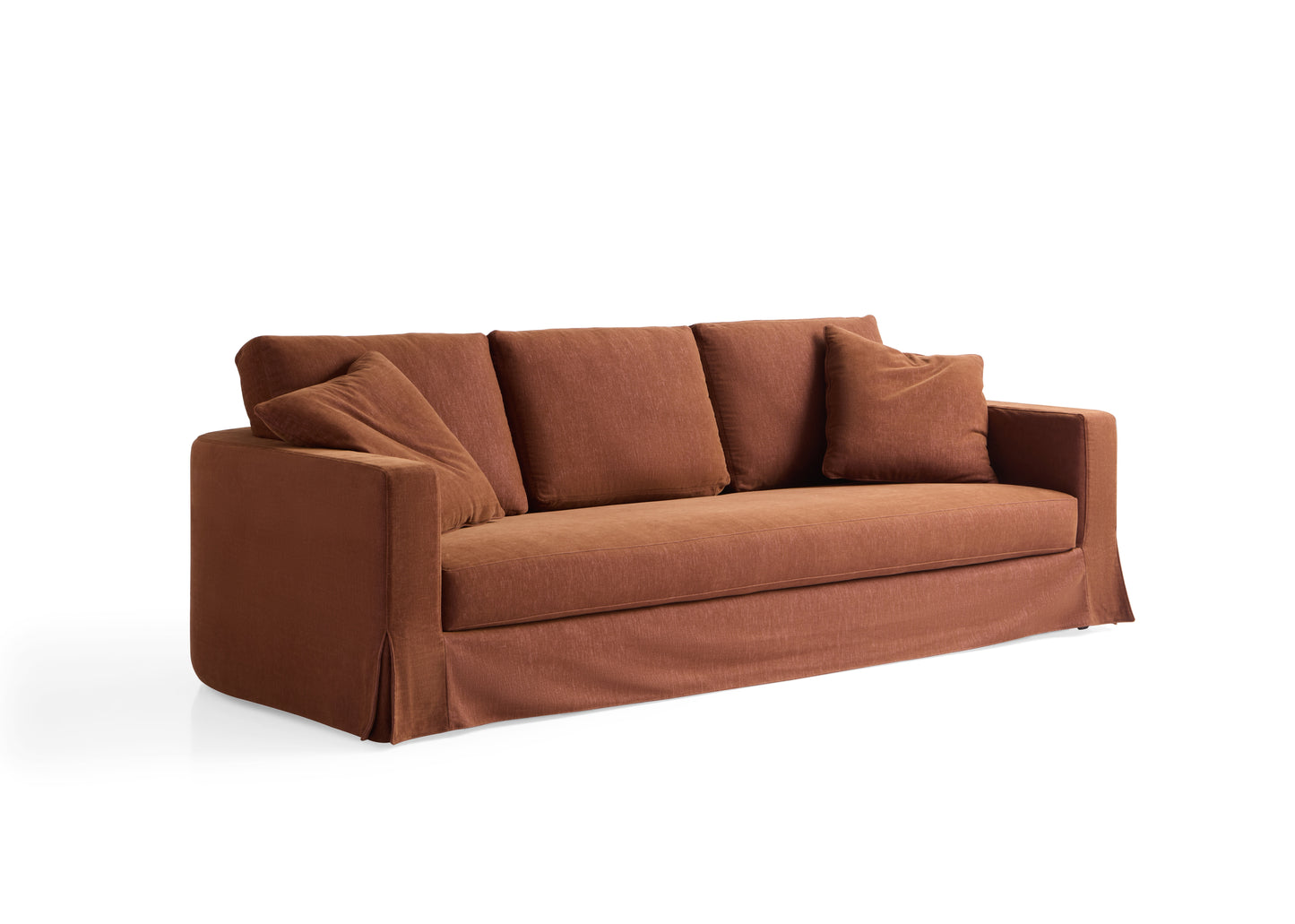 Elegant Modern Sofa with High-Density Foam and Imported Larch