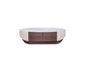 Clifton Contemporary Marble Coffee Table