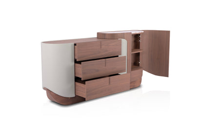 Clifton Elegant Marble-Topped Chest of Drawers