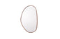 Clifton Walnut Veneer Dressing Mirror