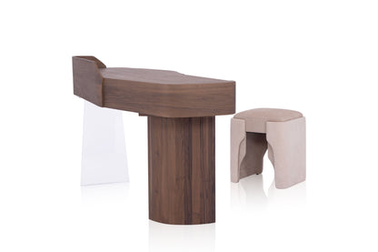 Elegance Marble-Top Sofa Table