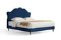 Elegant King Size Upholstered Bed