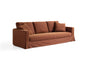 Elegant Modern Sofa with High-Density Foam and Imported Larch