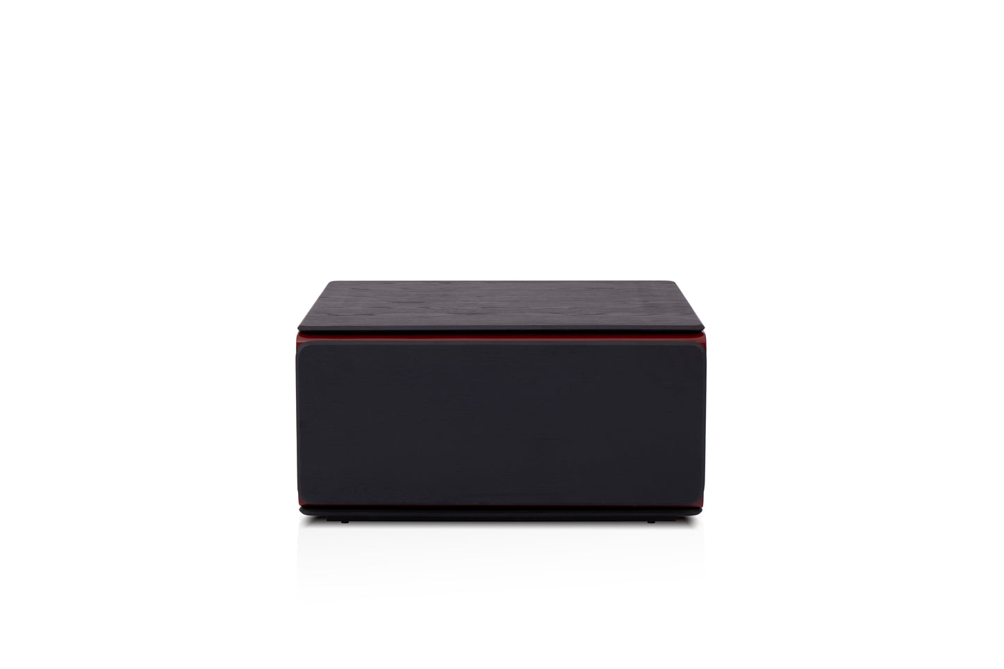 Elegant Oak Veneer Corner Table