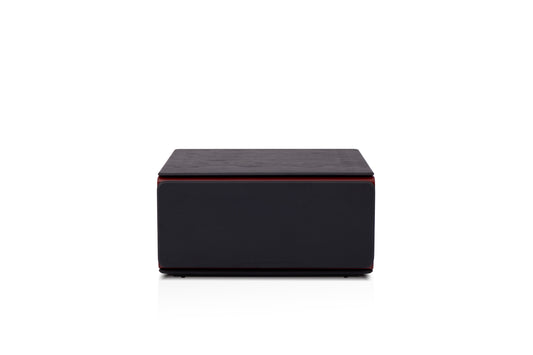 Elegant Oak Veneer Corner Table