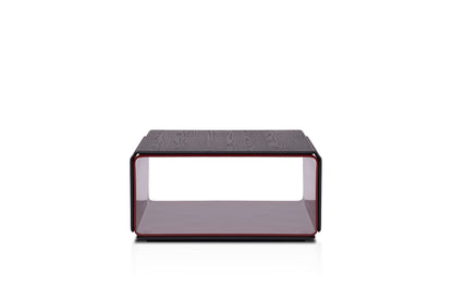 Elegant Oak Veneer Corner Table