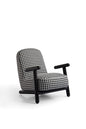 Luxe Modern Armchair with Solid Larch Frame and High-Resilience Foam
