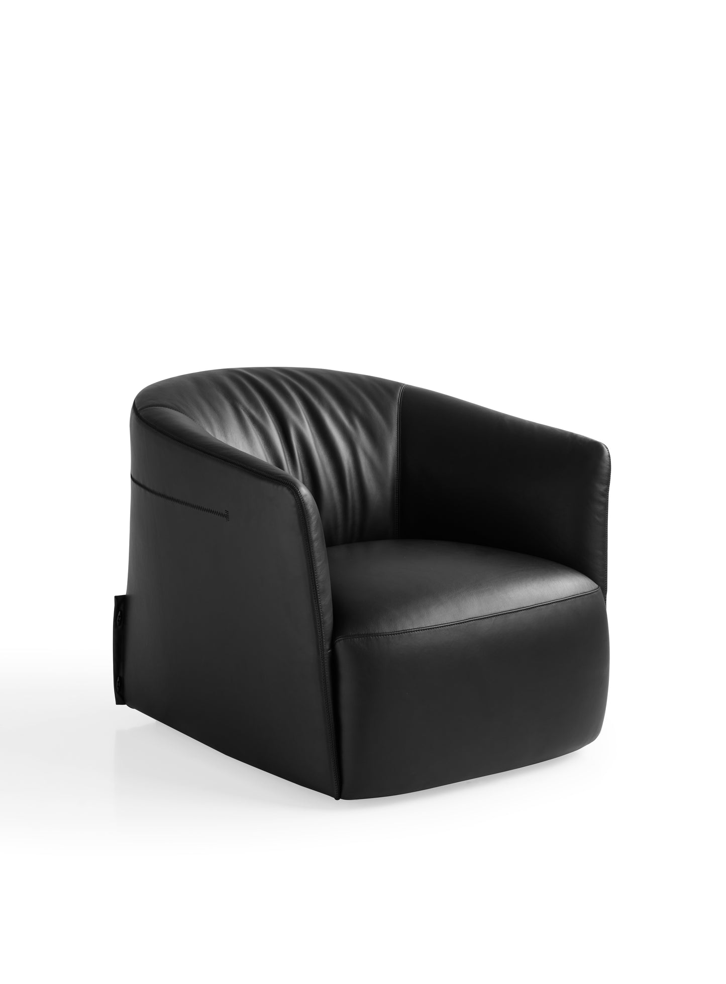 Luxurious Imported Larch Solid Wood Frame Armchair