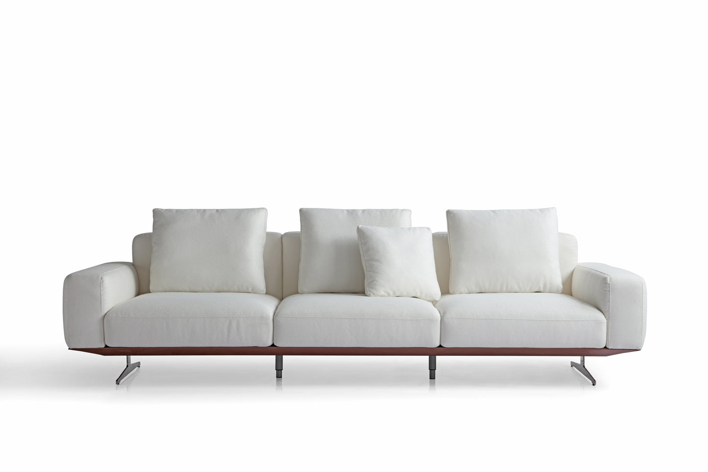 Luxurious Solid Larch Wood Frame Sofa