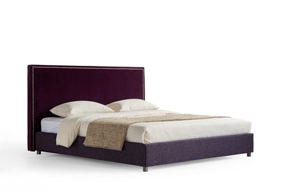 Modern 1.8 x 2.0M Upholstered Bed with Elegant Fabric