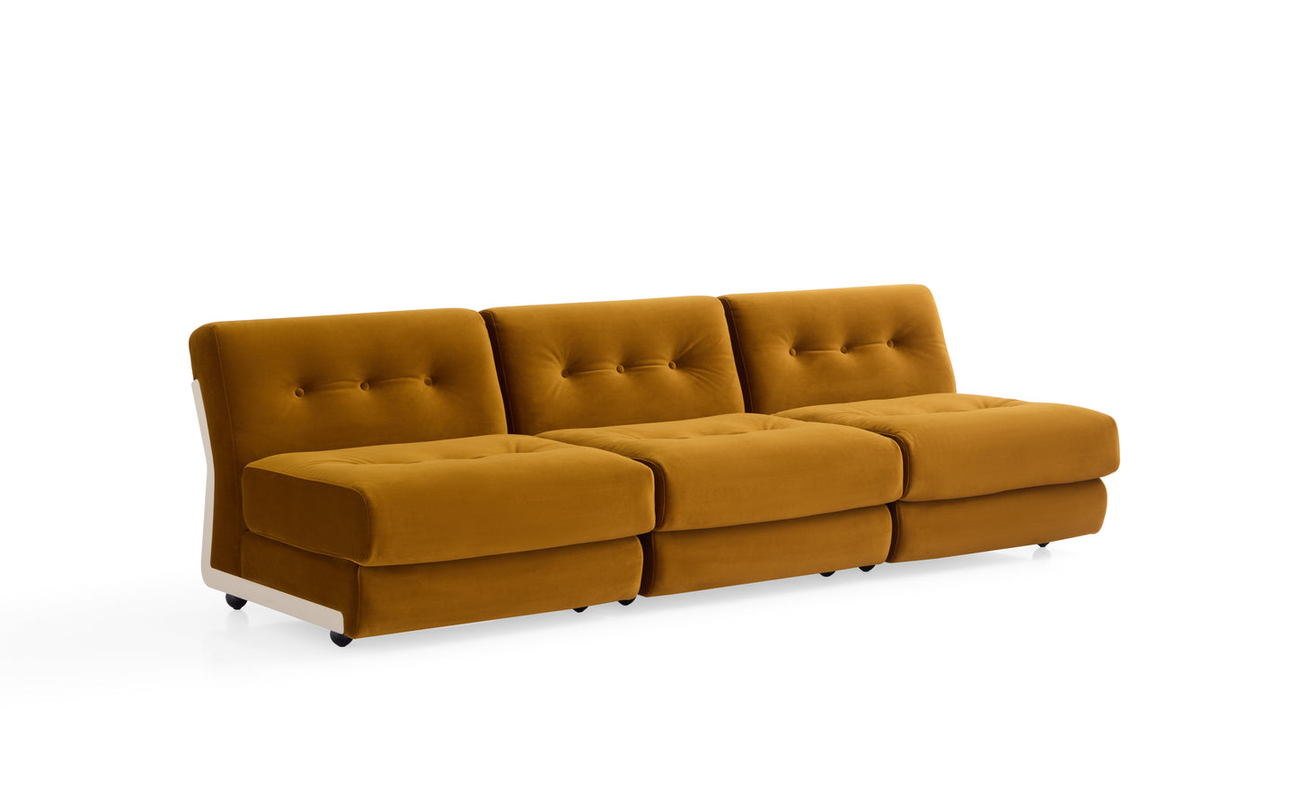 Modern Fabric Armchair with High-Density Foam and Plywood Support