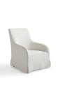 Modern Larch Wood Framed Armchair