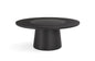 Modern Round Dining Table with Built-In Lazy Susan