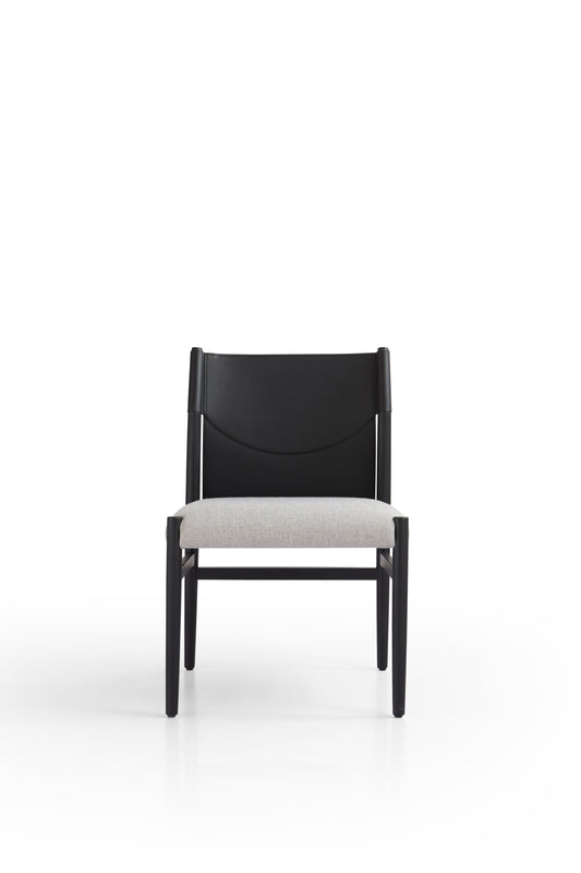 Modern Saddle Leather Dining Chair