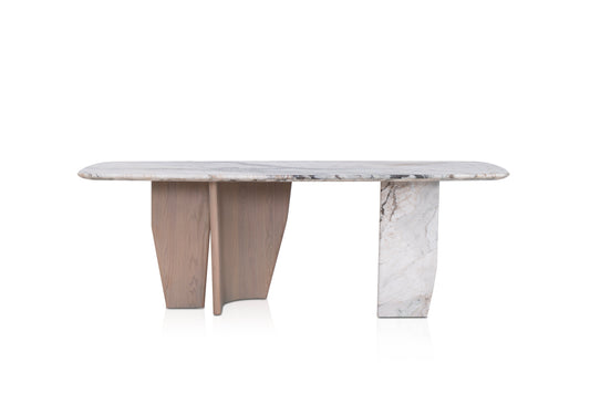 Pampas Elegant Marble Dining Table
