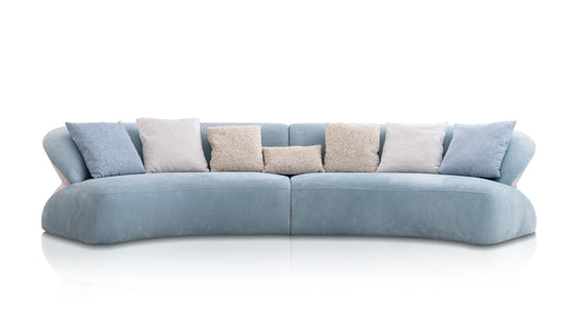 Pampas Modern Leather Sofa
