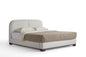 Queen-Size Modern Soft-Edge Upholstered Bed