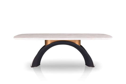 Royal White Marble Dining Table