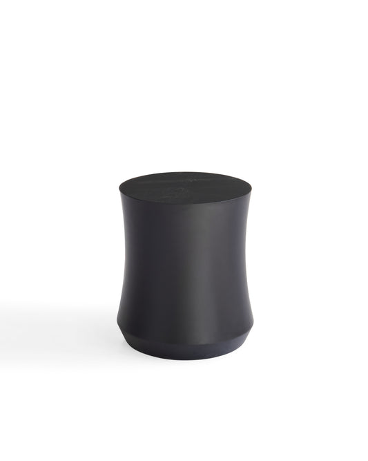 Sleek Modern Matte Black Side Table